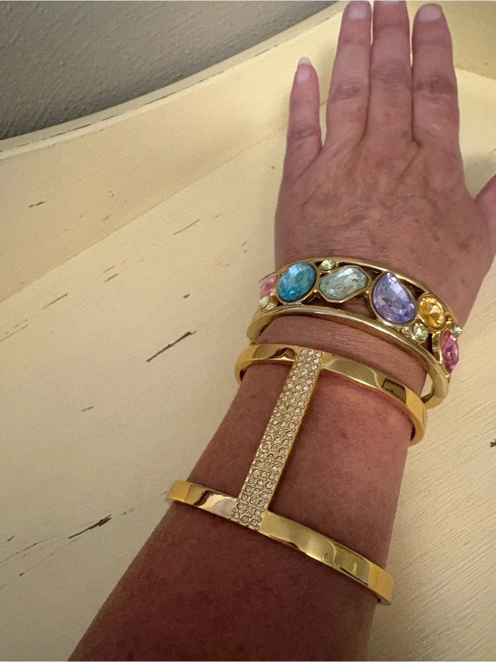 2 High End Costume Jewelry Bracelets